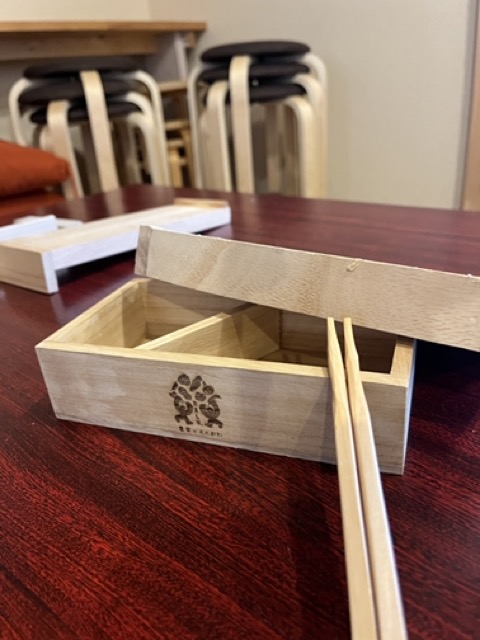 自分だけのお弁当箱づくり体験♪
