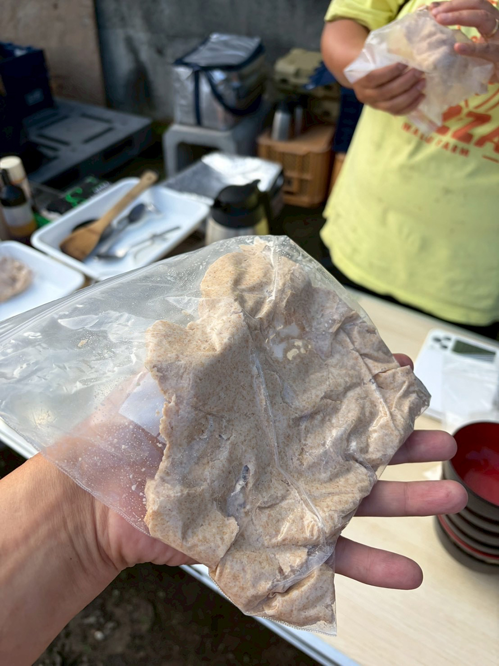 MALUファーム産小麦100%のピザ、できました〜!!