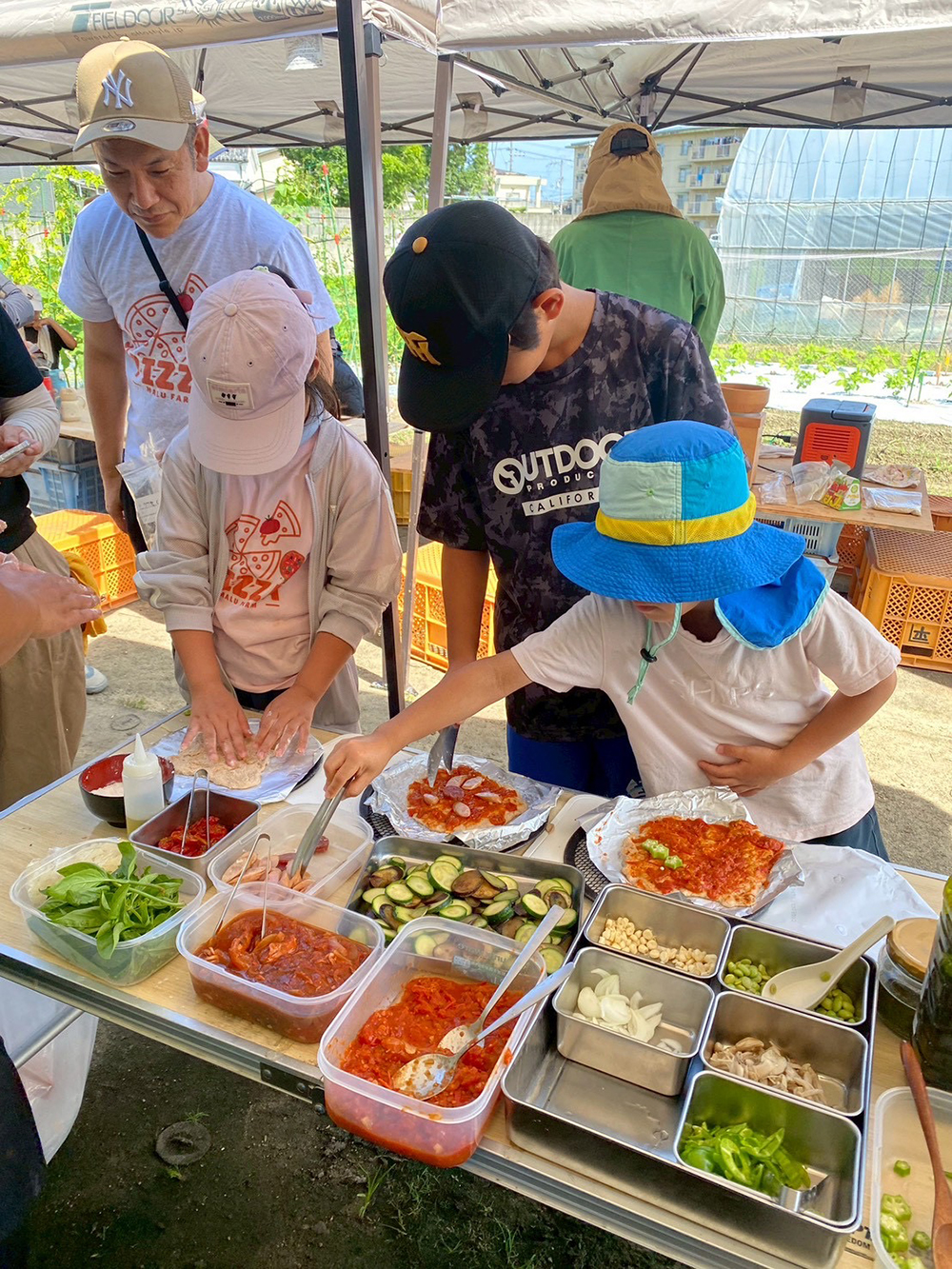 MALUファーム産小麦100%のピザ、できました〜!!